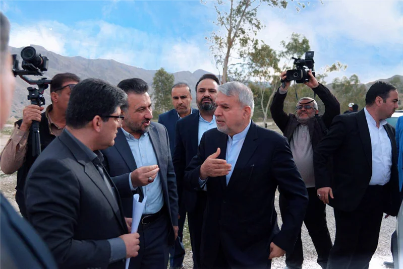 بازدید وزیر میراث فرهنگی، گردشگری و صنایع دستی از شركت سیمان بهبهان